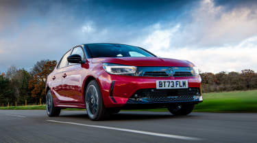 Vauxhall Corsa - front tracking 